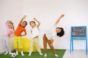 asthmatic children benefiting from mild exercise