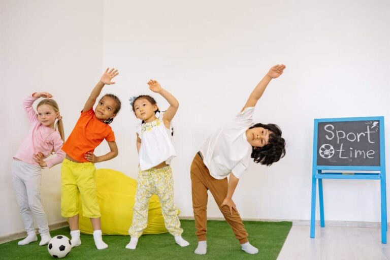 asthmatic children benefiting from mild exercise